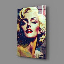 İnsigneart Marilyn Monroe Cam Tablo || Tasarımcı Koleksiyonu