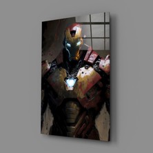 İnsigneart Insigne Art Design Demir Adam Cam Tablo || Tasarımcı Koleksiyonu