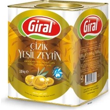 Giral Çizik Yeşil Zeytin 10 kg