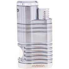 Parmida 4 Torch Pürmüz Gümüş Puro Çakmağı - TR3493