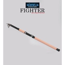 Alesta Fıghter 100 X5000 300 cm 50-100G Mıx Karbon Teleskopik Olta Kamışı