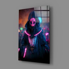 İnsigneart Insigne Art Design Yeni Dünya Şamanı Cam Tablo || Tasarımcı Koleksiyonu