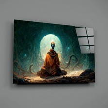 İnsigneart Meditasyon Cam Tablo || Tasarımcı Koleksiyonu