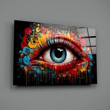 İnsigneart Göz Cam Tablo || Tasarımcı Koleksiyonu