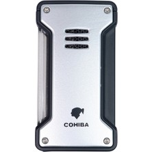 Cohiba Tek Torch Pürmüz Gümüş Puro Çakmağı - TR8915