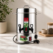 Lines 80 Bardak Kapasiteli Çay Otomatı Metal Paslanmaz Çelik ile Hızlı Servis Sunar