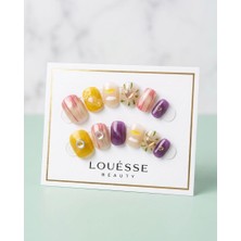 Louesse Beauty Louésse Fresh Mix Takma Tırnak 12’li  Renkli Minimal Desenli Günlük Fresh Nail