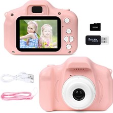 River World Pembe Renkte Fotoğraf Makinesi Mini Boy
