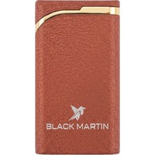 Black Martin Tek Torch Pürmüz Kırmızı Metal Puro Çakmağı - TR9562