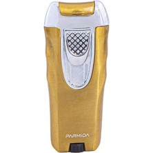 Parmida Tek Torch Pürmüz Gold-Gümüş Puro Çakmağı - TR4727