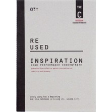 Deffter Reused Grey Dikişli Çizgili Defter 64575-6