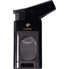 Cohiba Tek Torch Pürmüz Siyah Puro Çakmağı - TR8992