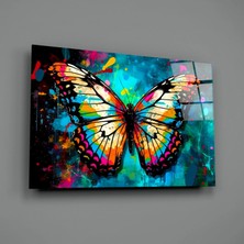 İnsigneart Insigne Art Design Kelebek Cam Tablo || Tasarımcı Koleksiyonu