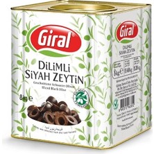 Giral Dilimli Siyah Zeytin 8 kg