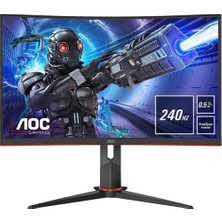 Aoc C27G2ZE 27" 0.5 Ms Full Hd Freesync Curved Oyuncu Monitörü Outlet
