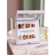 Louesse Beauty Louésse Capy Love Takma Tırnak 12’li  Kapibara Figürlü Pembe Cute Nail