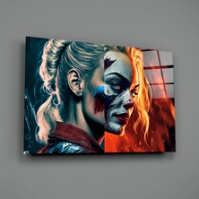 İnsigneart Insigne Art Design Harley Quinn Cam Tablo || Tasarımcı Koleksiyonu