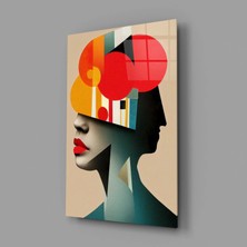 İnsigneart Insigne Art Design Geometrik Düşünceler Cam Tablo || Tasarımcı Koleksiyonu