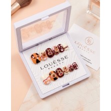 Louesse Beauty Louésse Capy Deluxe Takma Tırnak Seti 12’li  Kapibara Figürlü Premium Tasarım
