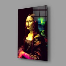 İnsigneart Insigne Art Design Mona Lisa V2 Cam Tablo || Tasarımcı Koleksiyonu