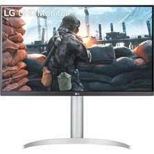 Lg 27UP650P-W 27" 5 Ms 4K Pivot IPS 60 Hz Monitör - Teşhir