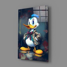 İnsigneart Insigne Art Design Donald Duck Cam Tablo || Tasarımcı Koleksiyonu