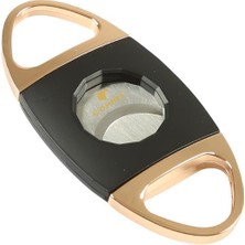 Cohiba Siyah Rose Gold Metal Puro Makası Kesici - TRP7144