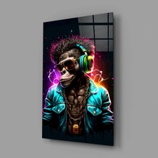 İnsigneart Insigne Art Design Müziği Hisset Cam Tablo || Tasarımcı Koleksiyonu