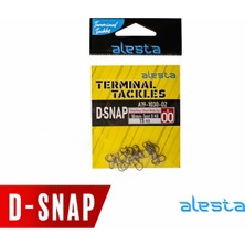 Alesta D Klips NO:#000 Bn 15Lİ Paket