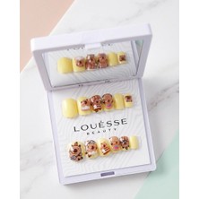 Louesse Beauty Louésse Capy Sunny Day Takma Tırnak 12’li  Kapibara Desenli Sarı Cute Nail Set