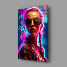 İnsigneart Insigne Art Design Şık Kadın Cam Tablo || Tasarımcı Koleksiyonu