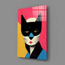 İnsigneart Insigne Art Design Maskeli Cam Tablo || Tasarımcı Koleksiyonu
