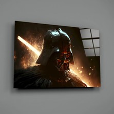 İnsigneart Insigne Art Design Darth Vader Cam Tablo || Tasarımcı Koleksiyonu