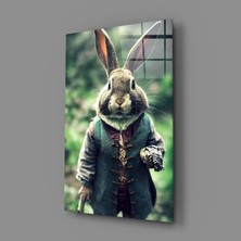 İnsigneart Insigne Art Design Tavşan Cam Tablo || Tasarımcı Koleksiyonu