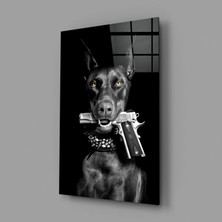 İnsigneart Av Köpeği Cam Tablo || Tasarımcı Koleksiyonu