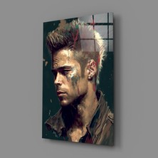 İnsigneart Dövüş Kulübü - Tyler Durden Cam Tablo || Tasarımcı Koleksiyonu