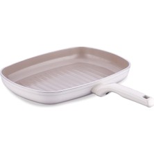 Korkmaz Ornella Sera Dikdörtgen Grill Vanilya Tava 35X25 cm A3987