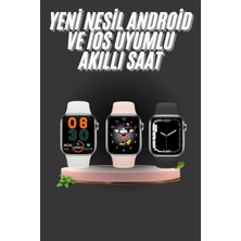 Çetiner Group® 1.83 Inç Akıllı Saat Android ve Ios Uyumlu Çağrı Cevaplayabilen Adımsayar Gps Takibi