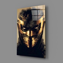 İnsigneart Insigne Art Design Maskeli Korku Cam Tablo || Tasarımcı Koleksiyonu