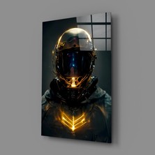 İnsigneart Insigne Art Design Uzaya Dönüş Cam Tablo || Tasarımcı Koleksiyonu