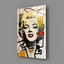 İnsigneart Marilyn Monroe Cam Tablo || Tasarımcı Koleksiyonu