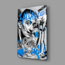 İnsigneart Insigne Art Design Salvador Dali ve Orman Cam Tablo || Tasarımcı Koleksiyonu