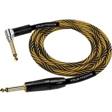 Kirlin IWB-202BFGL Wbo Enstrüman Kablosu  L Uç 3 Metre Sarı