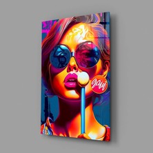 İnsigneart Insigne Art Design Lolipop Cam Tablo || Tasarımcı Koleksiyonu