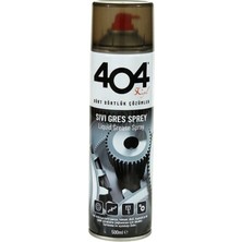 404 Sıvı Gres 400ml Üstün Tutunma Özelliği ile Hareketli Parçalar için Yağlama