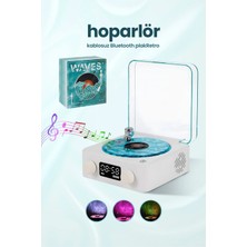 Ensiga Retro Pikap Hoparlör Kablosuz Bluetooth Stereo Ses Özellikleriyle Siyah Renkli Tasarım