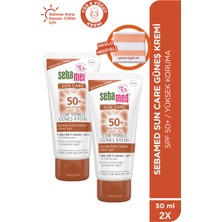 Sebamed Sun Care SPF 50+Üçlü Yüksek Koruma Güneş Kremi x2 Adet -Plaj Havlusu Hediyeli Set