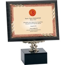 Odak Kupa - Ahşap Plaketler - PL-096-M A - 18X24 cm