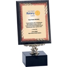 Odak Kupa - Ahşap Plaketler - PL-094-M B - 15X20 cm