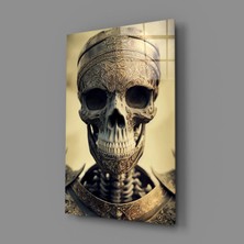 İnsigneart Insigne Art Design Ölümsüz Savaşçı Cam Tablo || Tasarımcı Koleksiyonu